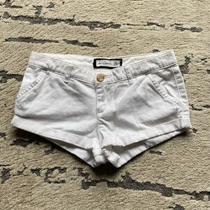 Abercrombie Kids White Shorts